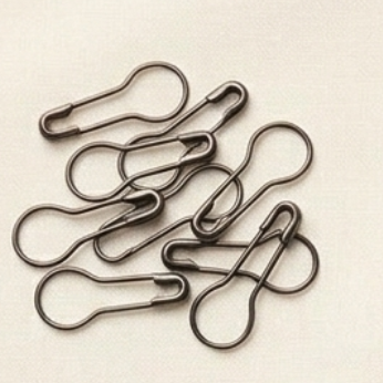 Pack of 12 snag pins (Black)