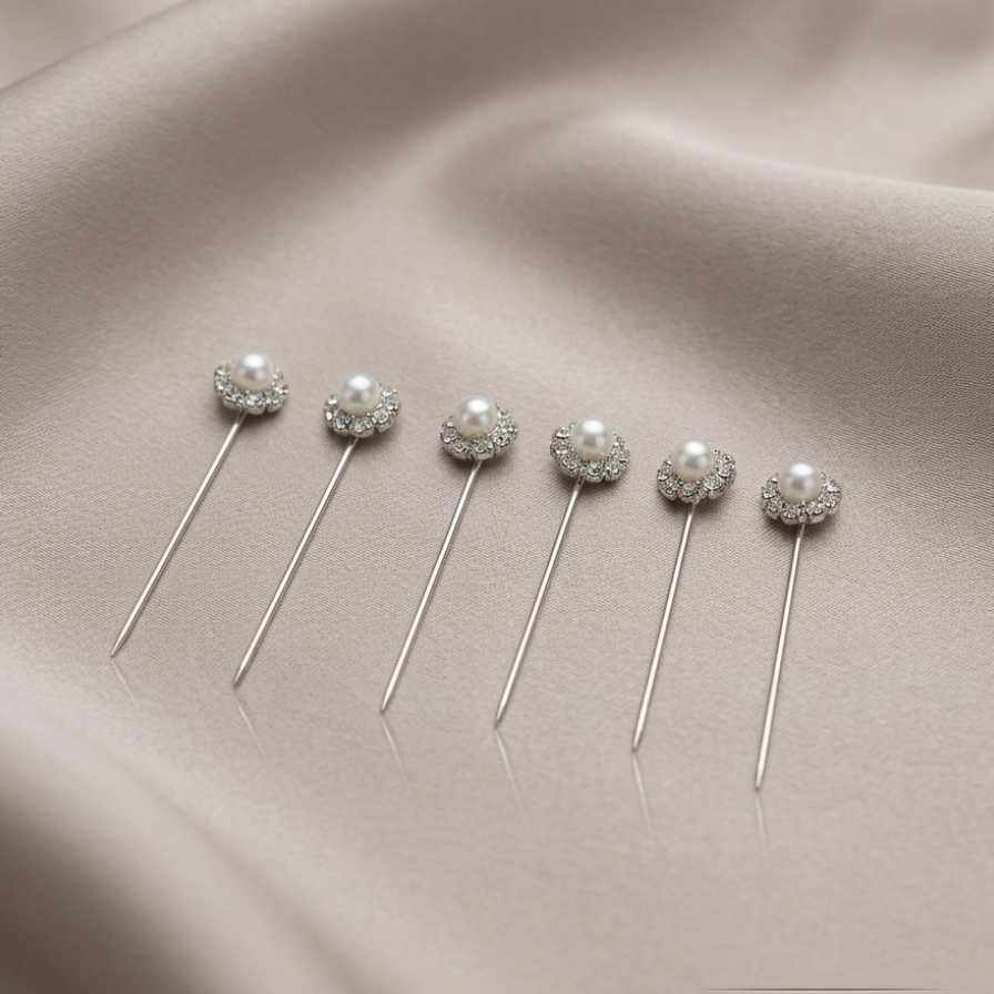 Pack of 6 Fancy Pins