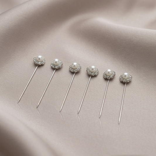 Pack of 6 Fancy Pins