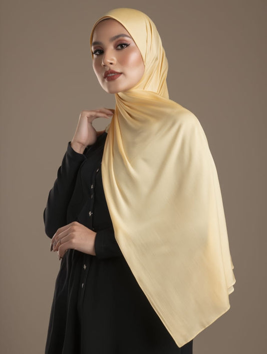 DOUBLE GEORGETTE - LEMON
